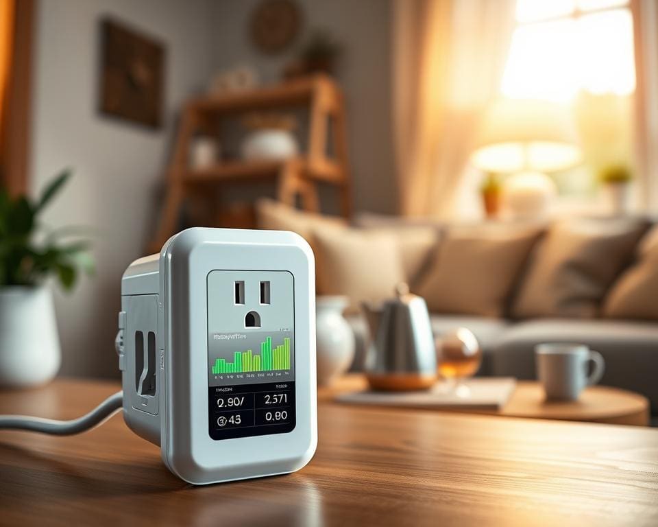 Wat is een slimme stekker met verbruiksoverzicht?