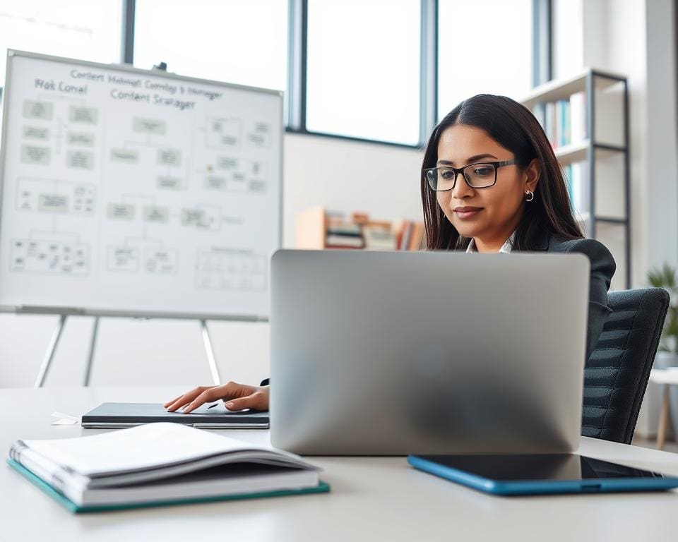 Wat doet een contentmanager zakelijk?