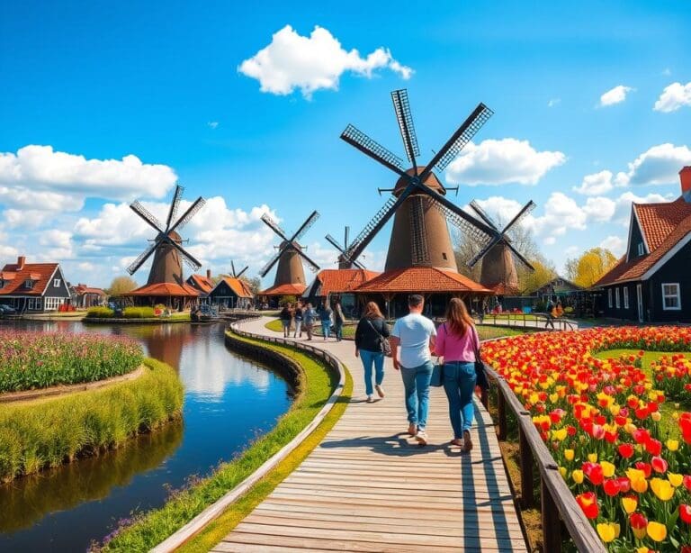 Wat maakt de Zaanse Schans aantrekkelijk voor toeristen?