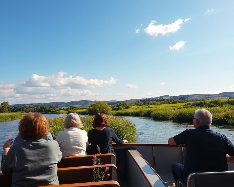 Wat maakt een boottocht op de Maas ontspannend?