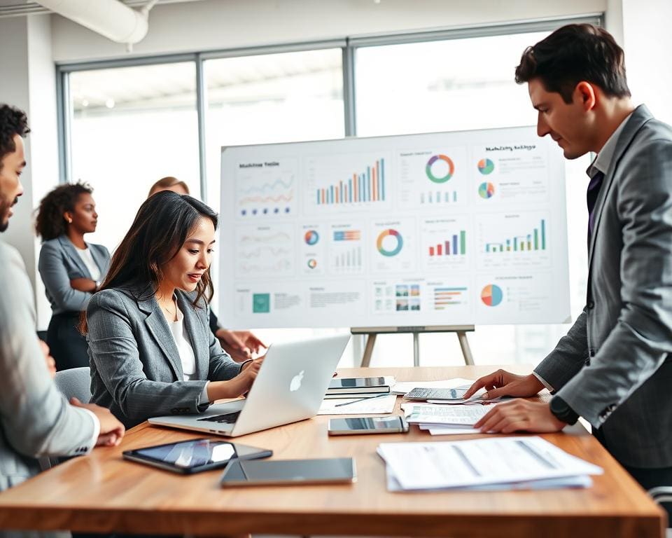 Welke beroepen combineren marketing en analyse?