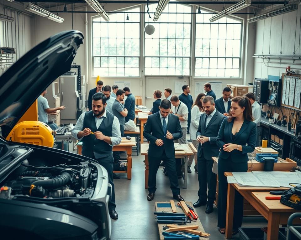 Welke beroepen zijn praktisch ingesteld?