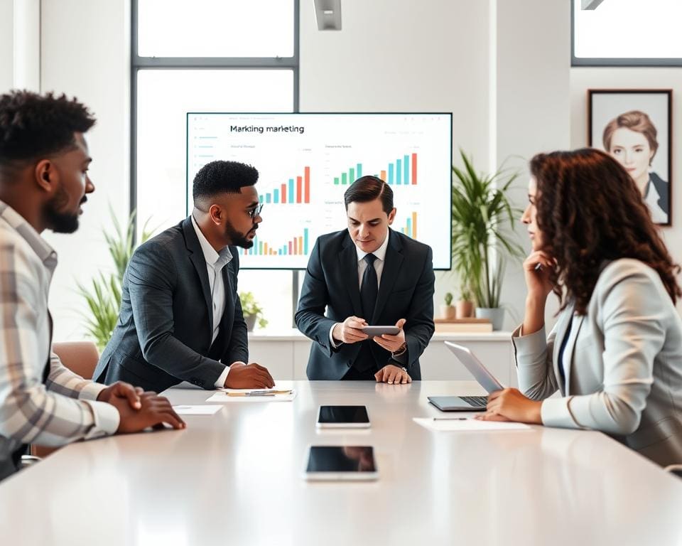 Welke marketingdiensten ondersteunen sales?