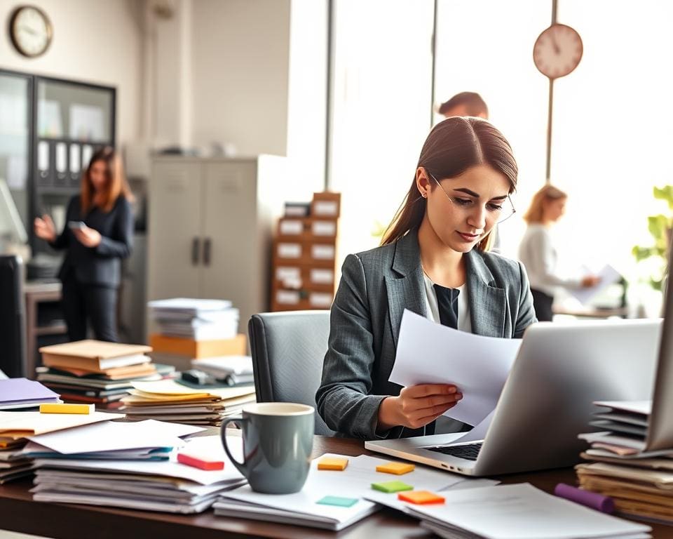 Welke taken heeft een administratief medewerker?