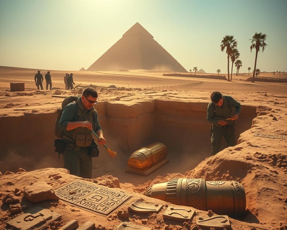 Hoe ontdek je de graven van farao’s in Egypte?