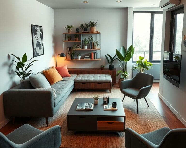 Hoe richt je een kleine woonkamer slim in?