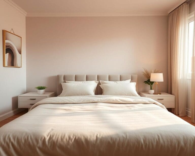 Hoe richt je een slaapkamer rustgevend in?