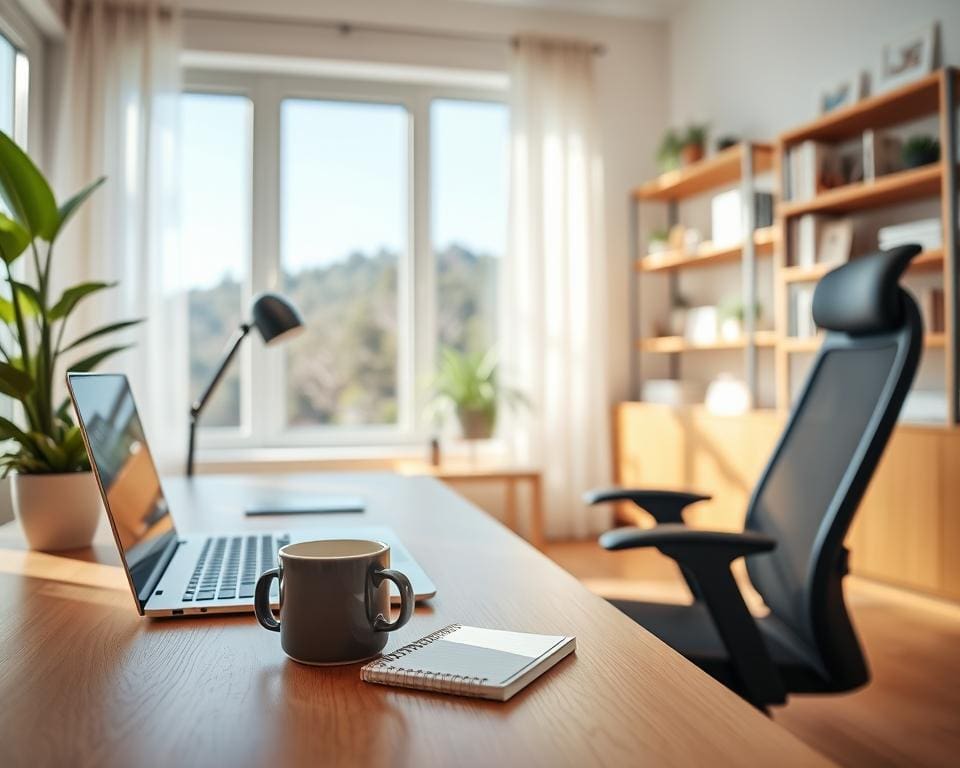 Hoe richt je een thuiskantoor praktisch in?