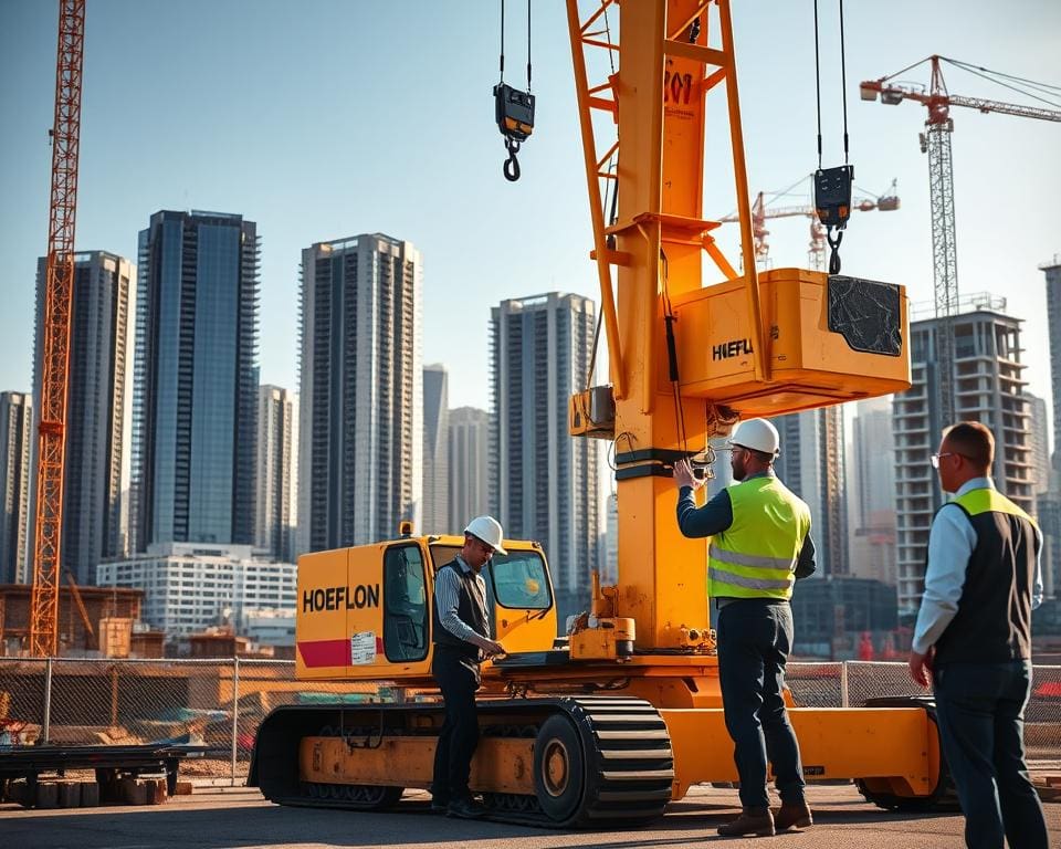 Waarom is Hoeflon kraan huren geschikt voor montagewerk?