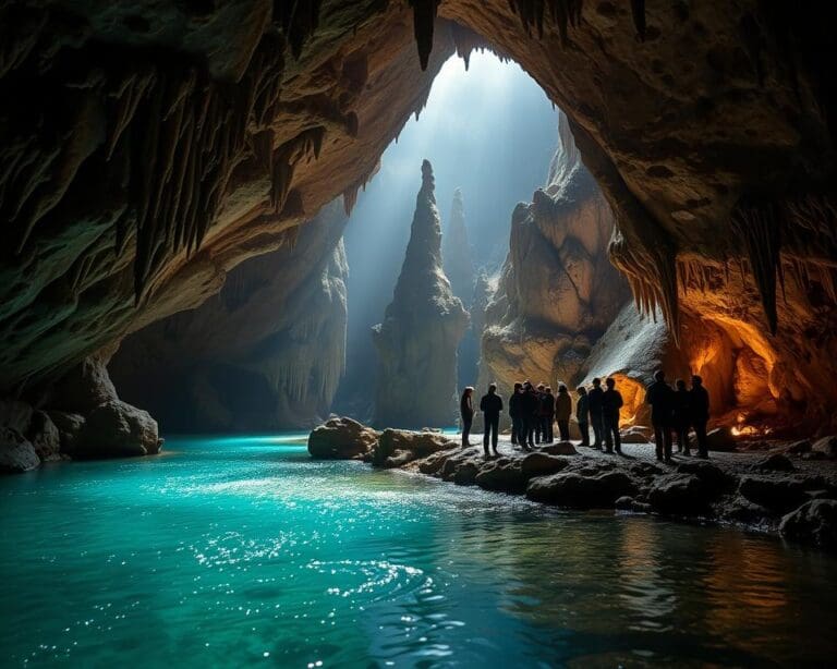 Waarom is een bezoek aan de Grotten van Han zo indrukwekkend?