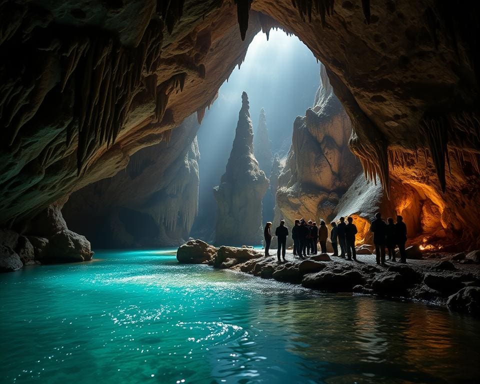 Waarom is een bezoek aan de Grotten van Han zo indrukwekkend?