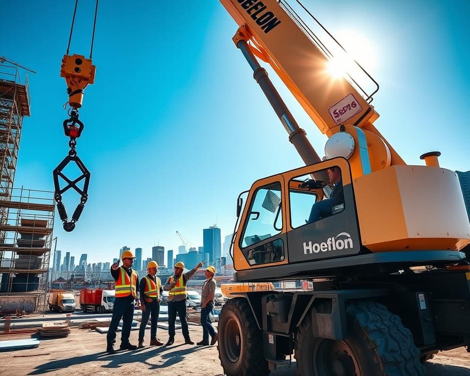 Waarom kiezen bedrijven voor Hoeflon huren met machinist?