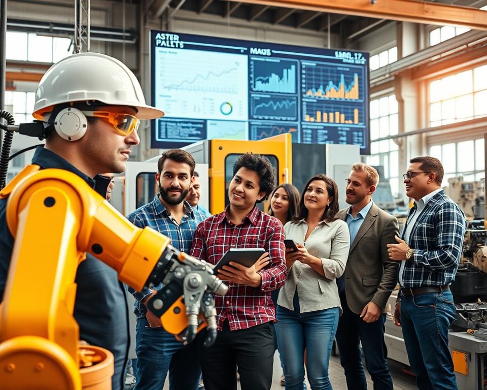 Wat maakt werken met machines en processen interessant?