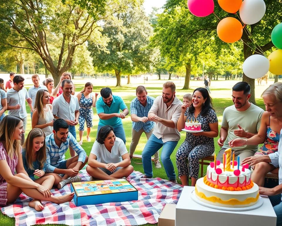 Wat zijn leuke groepsactiviteiten voor een verjaardag?