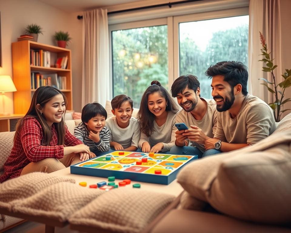 Wat zijn leuke indoor activiteiten bij regen?