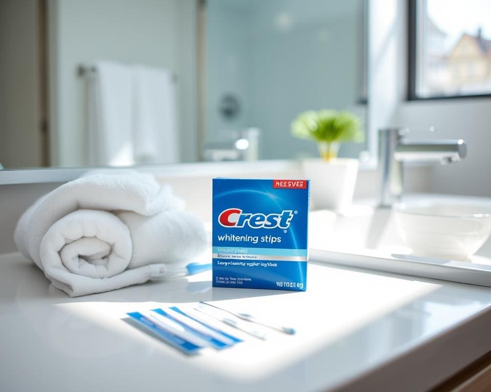 Crest whitening strips