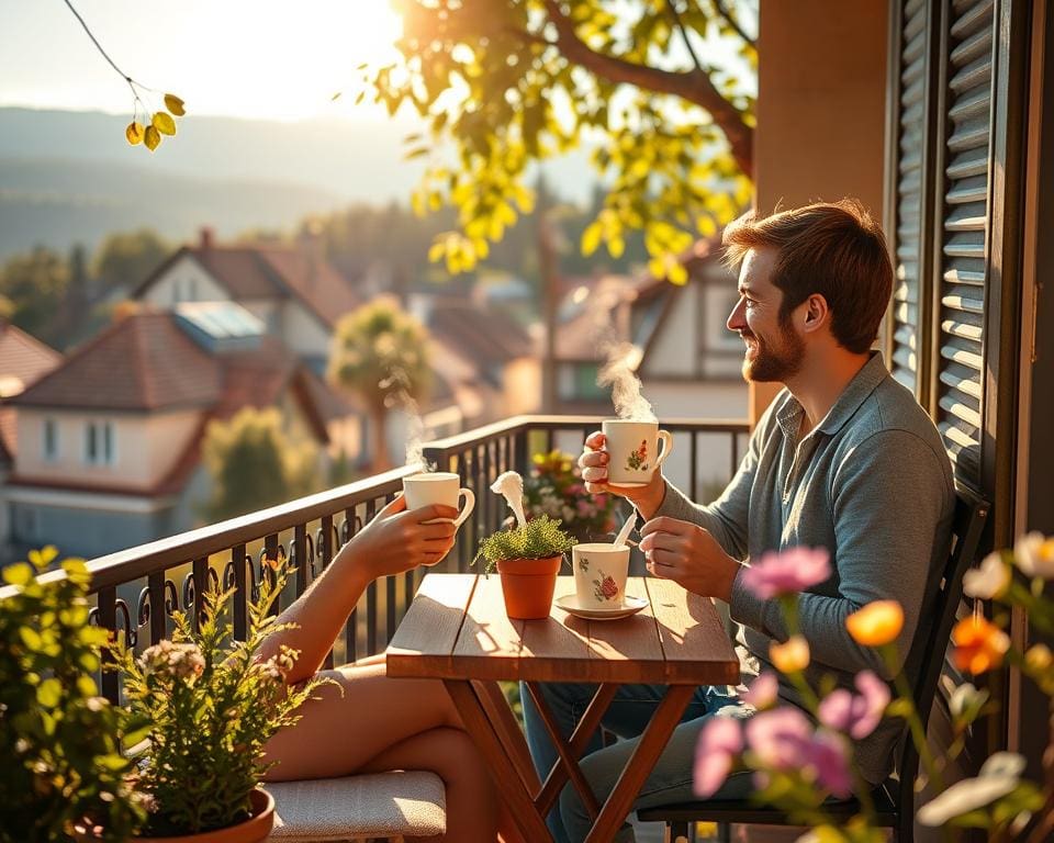 genieten van kleine dingen
