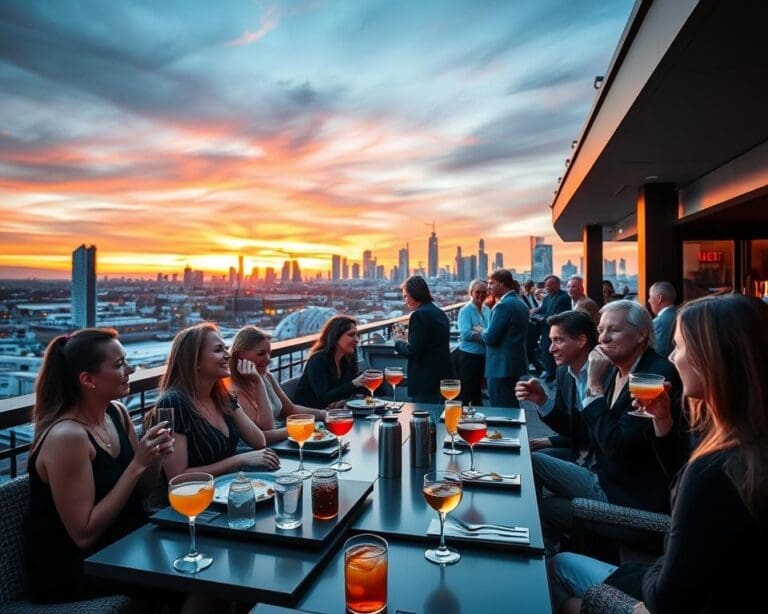 rooftop bars Rotterdam