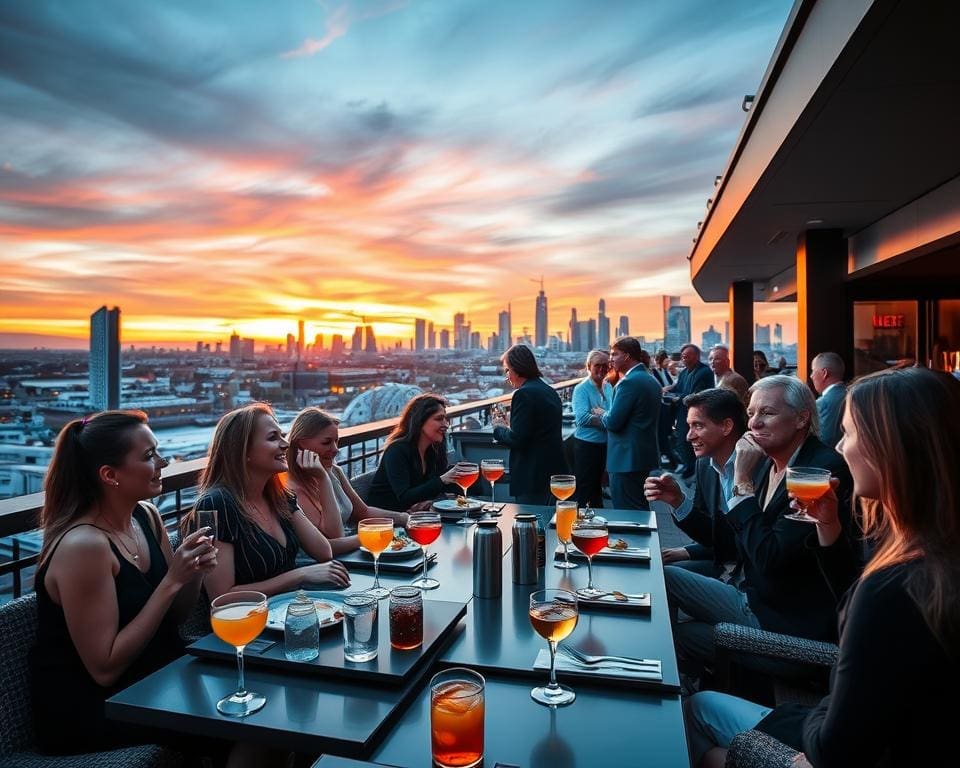 rooftop bars Rotterdam