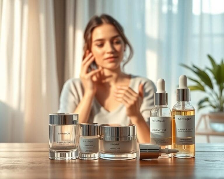 skincare producten glow