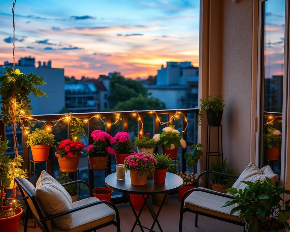 balkon inrichten