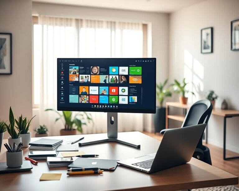 monitor thuiswerken