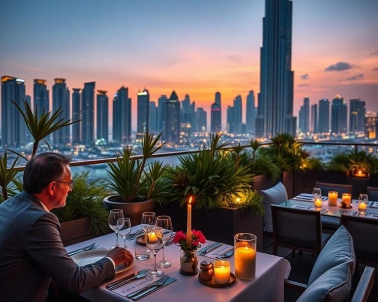 rooftop dineren Dubai