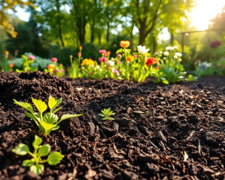 compost en boomschors