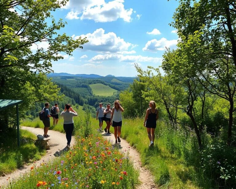 natuurgebieden wandelen