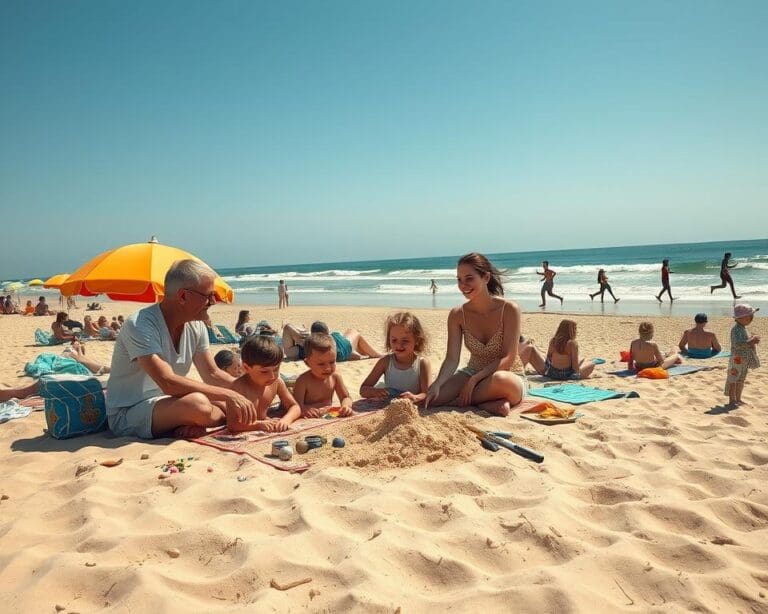 strand dagje uit