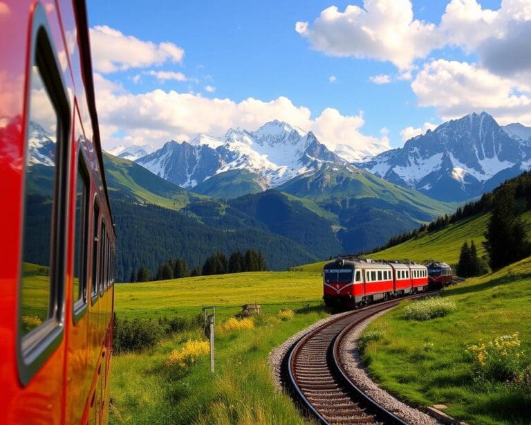 treinreis Zwitserland