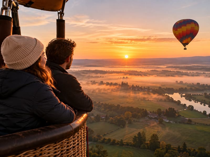 een-ballonvaart-maken-tijdens-zonsopkomst-of-zonsondergang